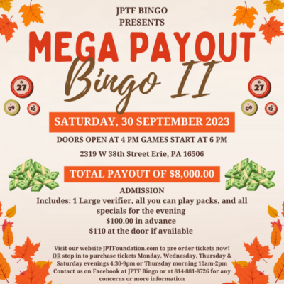 Mega Payout Bingo