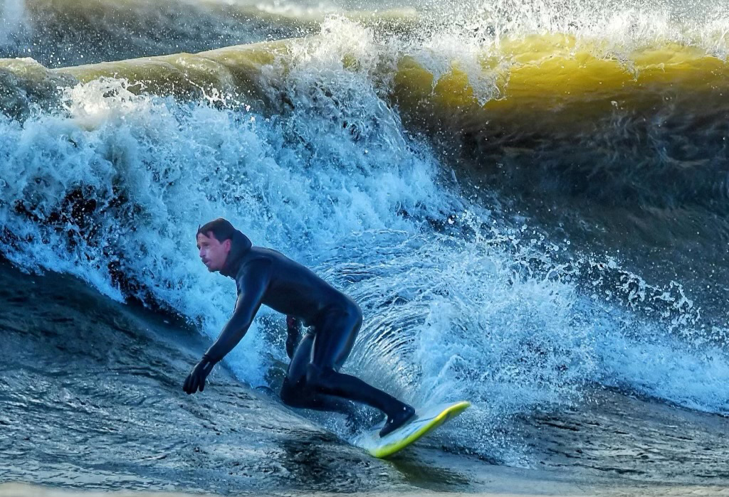 Surfing the Lake Erie Waves Erie Reader