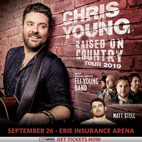 Chris Young wsg Eli Young Band & Matt Stell - Events - Erie Reader